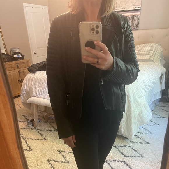 Leather Moto Jacket - Picture 6 of 6